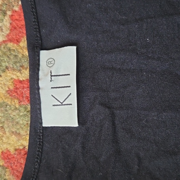 Black witch ren faire corset style top - Picture 6 of 7